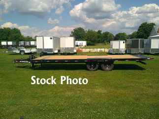 2026 PJ Trailer 102x24 T8 Equipment Deckover Tilt T8J2472BSTK-JA20